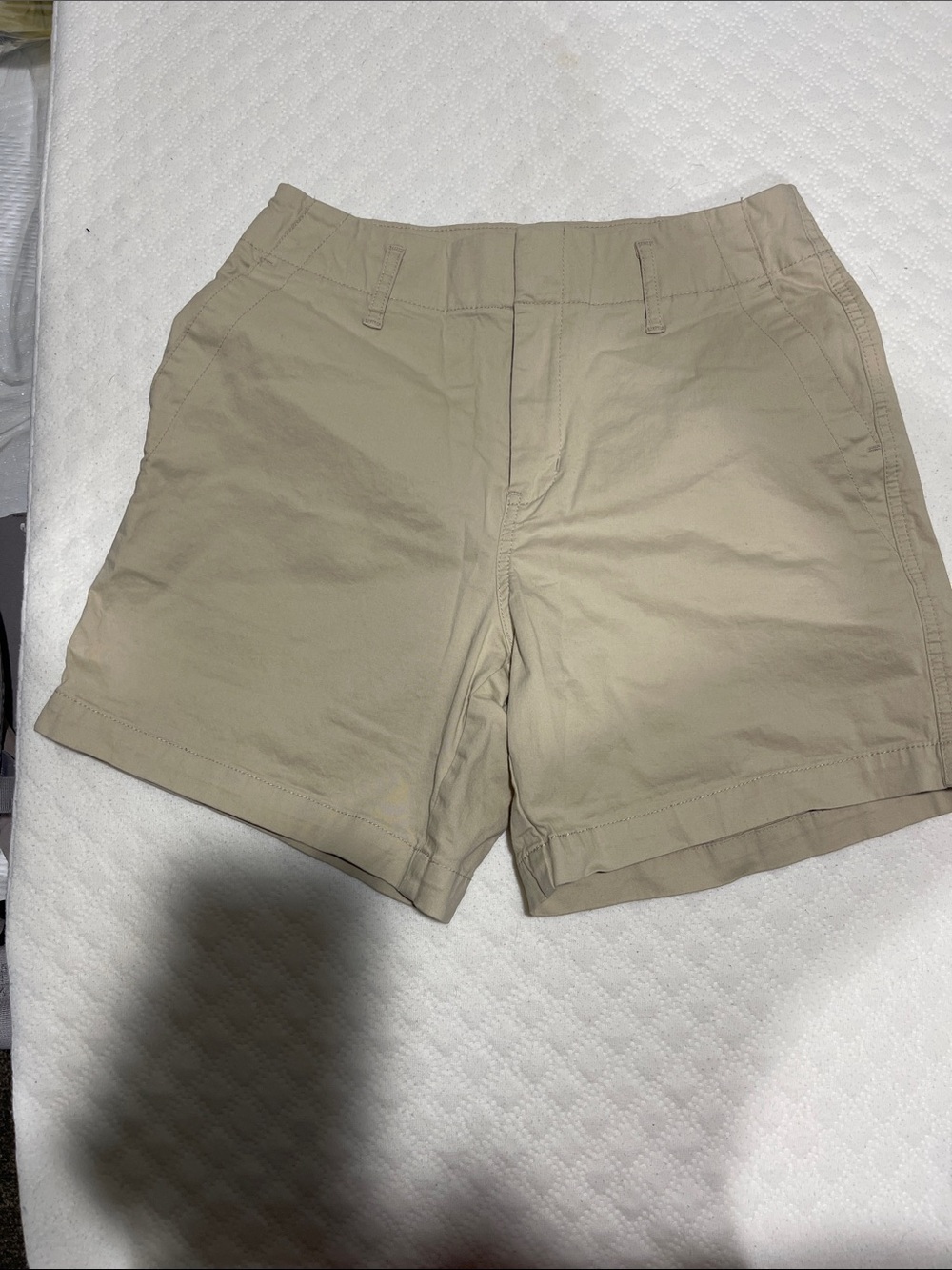 a new day Beige Stretch high Waist Shorts